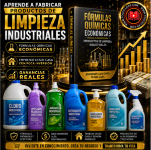 El Negocio de los Productos de Limpieza: Fórmulas Profesionales + Proveedores