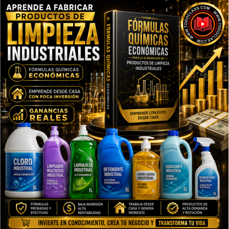 productos de limpiexa El Negocio de los Productos de Limpieza: Fórmulas Profesionales + Proveedores