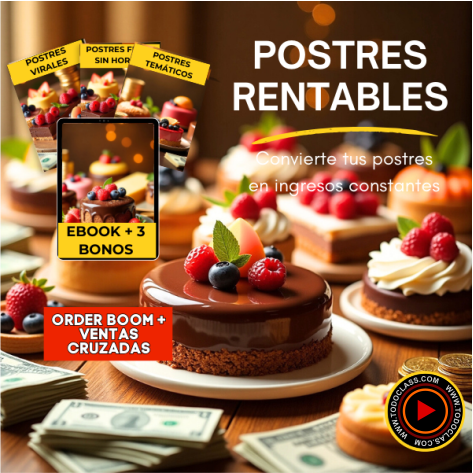 Aprende a preparar postres rentables