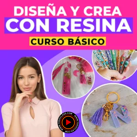 Diseña y crea con resina